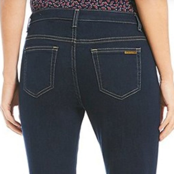 Michael Kors Selma Skinny Overdyed Indigo Jeans 2 - Picture 5 of 16